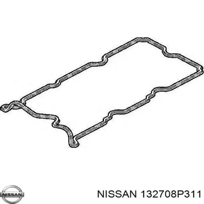 Uszczelka pokrywy zaworowej silnika lewa Nissan/Infiniti 132708P311 cena, od 11,22 USD