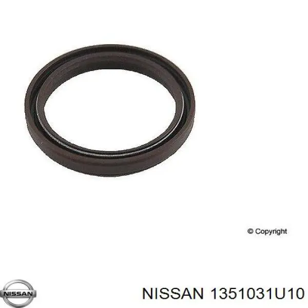 Uszczelniacz wału korbowego przedni Nissan/Infiniti 1351031U10 cena, od 7,63 USD