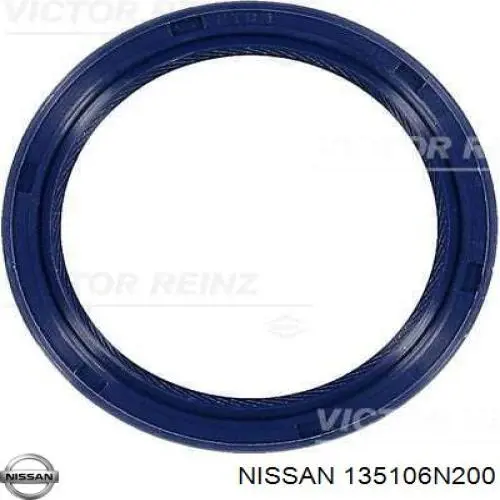Uszczelniacz wału korbowego przedni 135106N200 Nissan/Infiniti