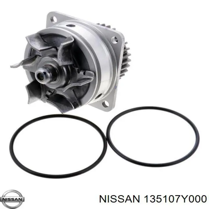 Do koszyka 135107Y000 Nissan/Infiniti Uszczelniacz wału korbowego przedni