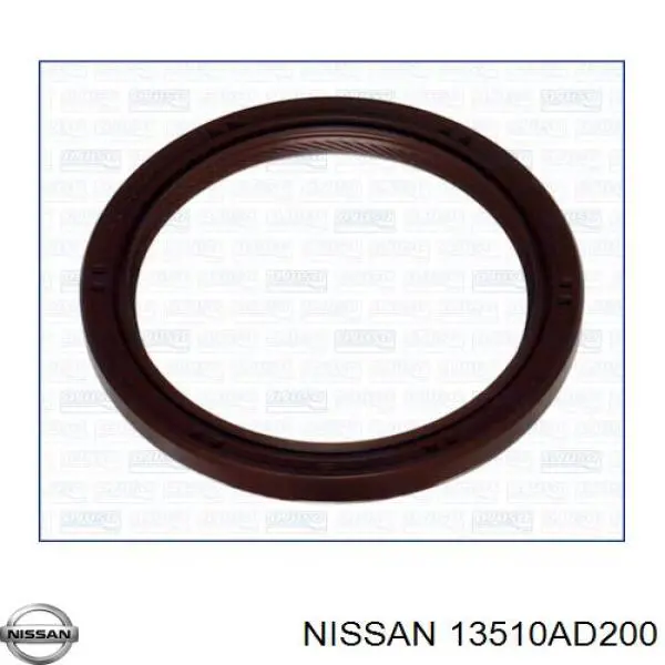 13510AD200 Nissan/Infiniti Uszczelniacz wału korbowego przedni