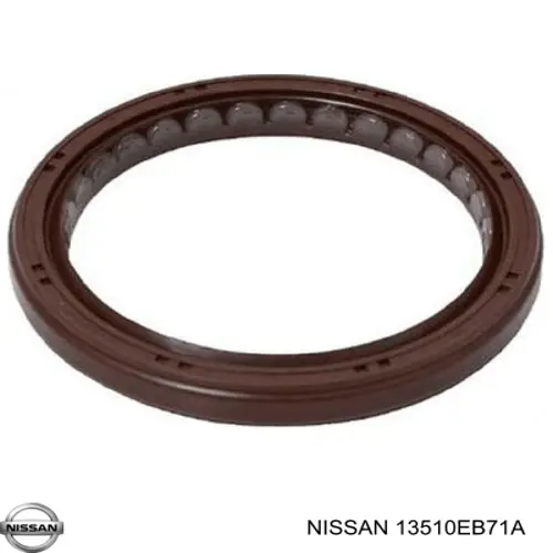 13510EB71A Nissan/Infiniti Uszczelniacz wału korbowego przedni