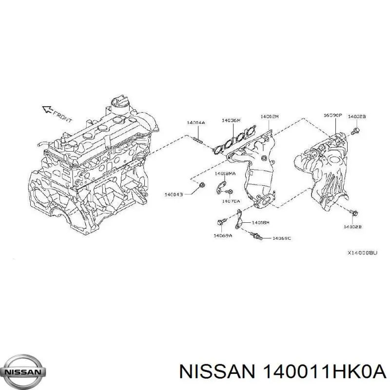 Kolektor ssący Nissan JUKE JPN hatchback (F15) (2010 - 2019) cena, od  