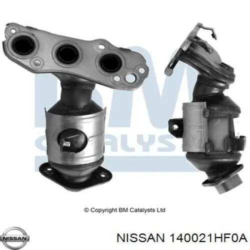 140021HF0A Nissan/Infiniti Kolektor wydechowy