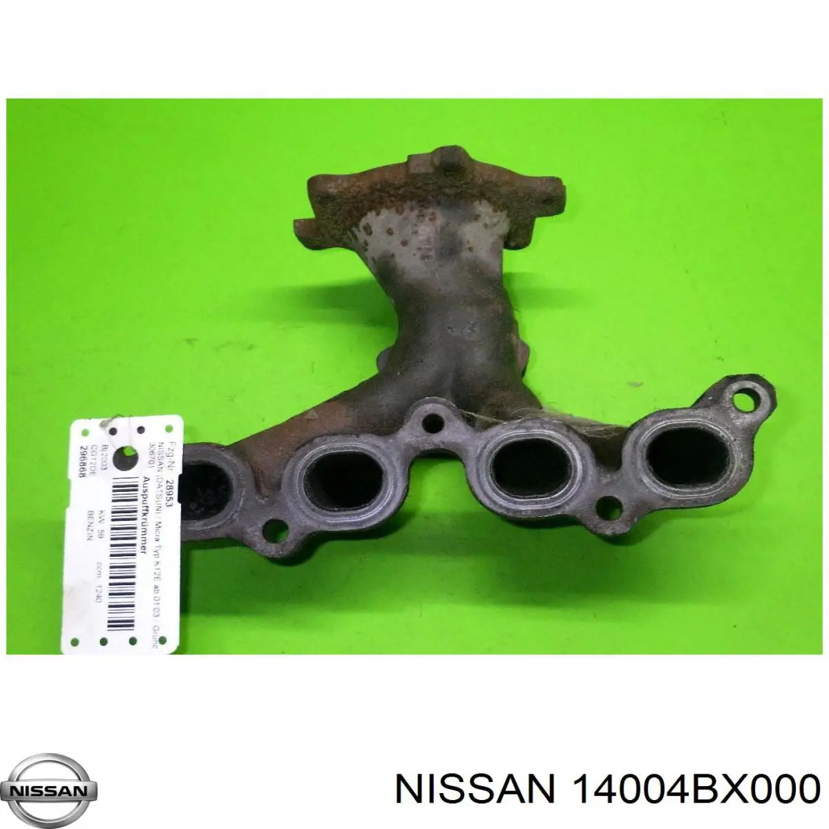  Kolektor wydechowy Nissan Micra 
