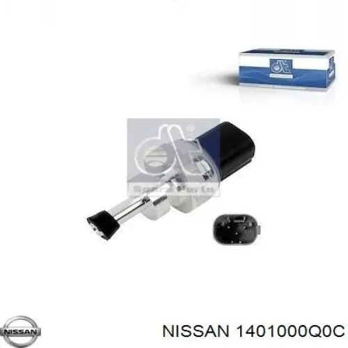 1401000Q0C Nissan czujnik ciśnienia spalin