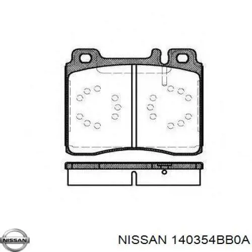 140354BB0A Nissan/Infiniti Uszczelka kolektora ssącego
