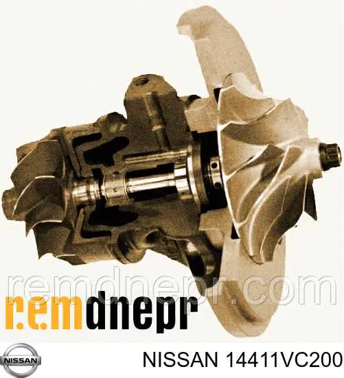 Turbina Nissan/Infiniti 14411VC200 cena, od 301,18 USD