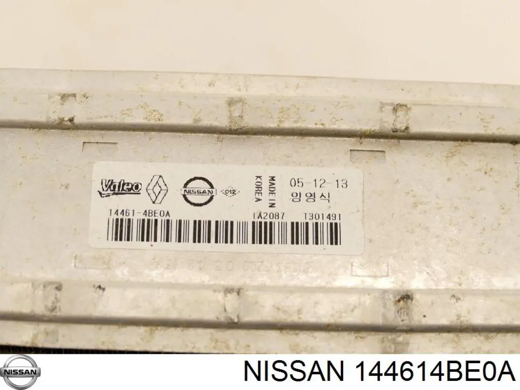 144614BE0A Nissan/Infiniti Chłodnica intercoolera