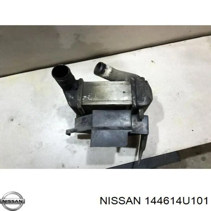 Do koszyka Chłodnica intercoolera Nissan Primera  P12