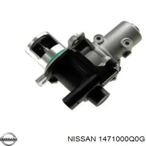Do koszyka 1471000Q0G Nissan/Infiniti Zawór recyrkulacji spalin EGR
