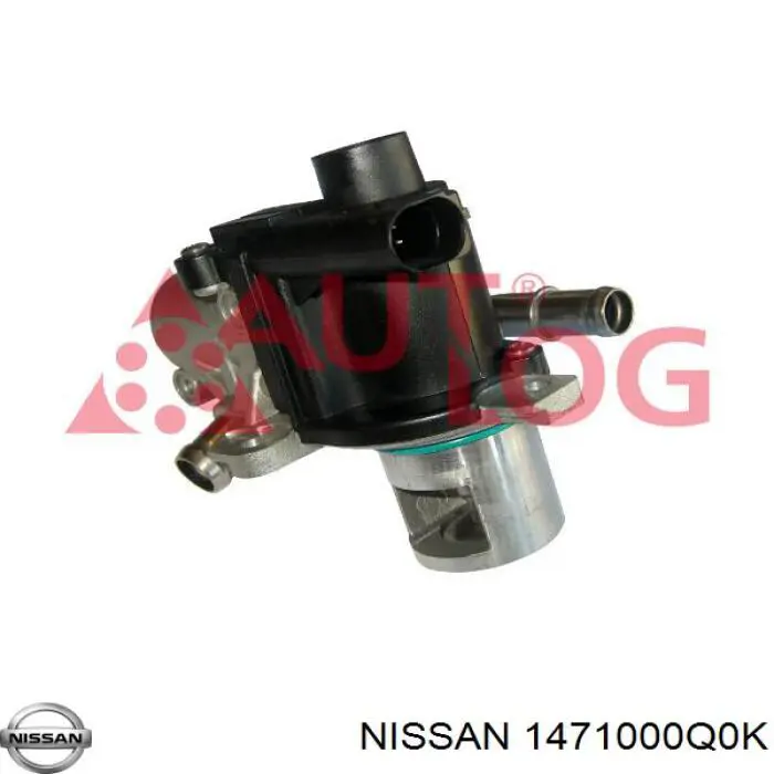 Zawór recyrkulacji spalin EGR Nissan/Infiniti 1471000Q0K cena, od 96,55 USD