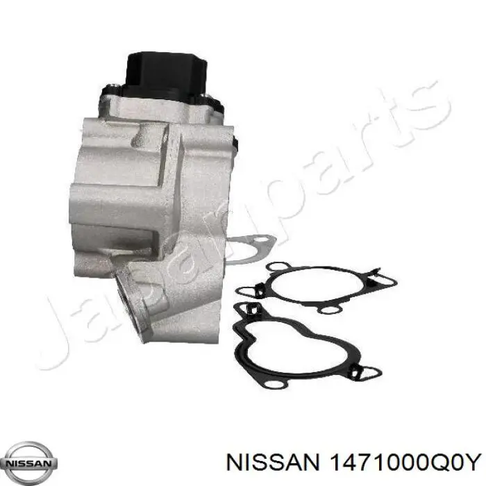 Do koszyka 1471000Q0Y Nissan/Infiniti Zawór recyrkulacji spalin EGR