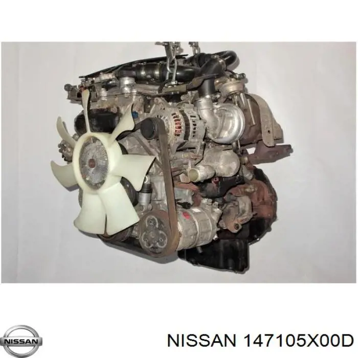 147105X00D Nissan/Infiniti Zawór recyrkulacji spalin EGR