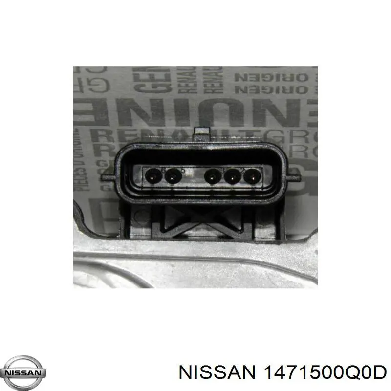 Do koszyka 1471500Q0D Nissan/Infiniti Przepustnica, komplet