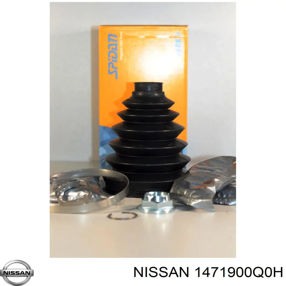 Do koszyka 1471900Q0H Nissan/Infiniti Uszczelka kolektora wydechowego