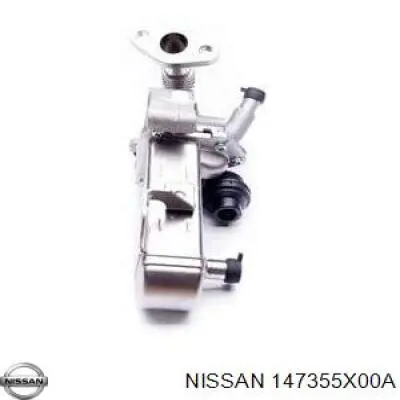 Do koszyka 147355X00A Nissan/Infiniti Chłodnica układu recyrkulacji spalin EGR