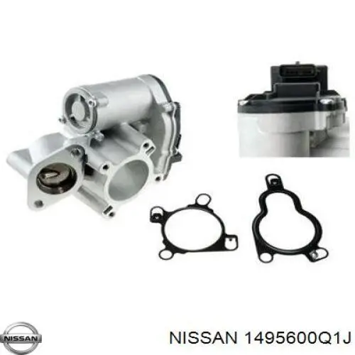 Zawór recyrkulacji spalin EGR Nissan/Infiniti 1495600Q1J cena, od 121,11 USD