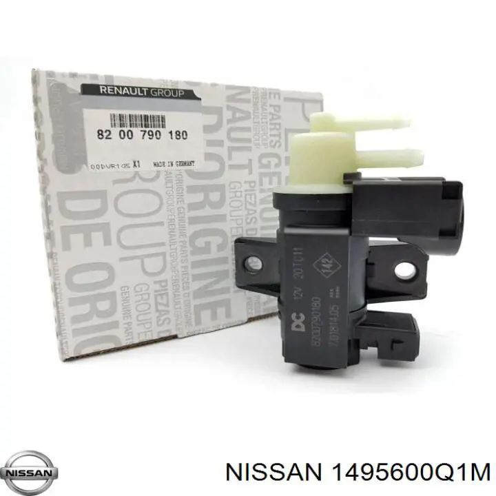 Przetwornik ciśnienia (solenoid) doładowania Nissan/Infiniti 1495600Q1M cena, od 37,51 USD