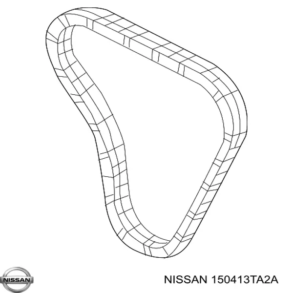 150413TA2A Nissan/Infiniti Łańcuch rozrządu