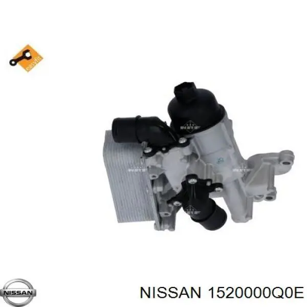 Do koszyka 1520000Q0E Nissan/Infiniti Obudowa filtra oleju