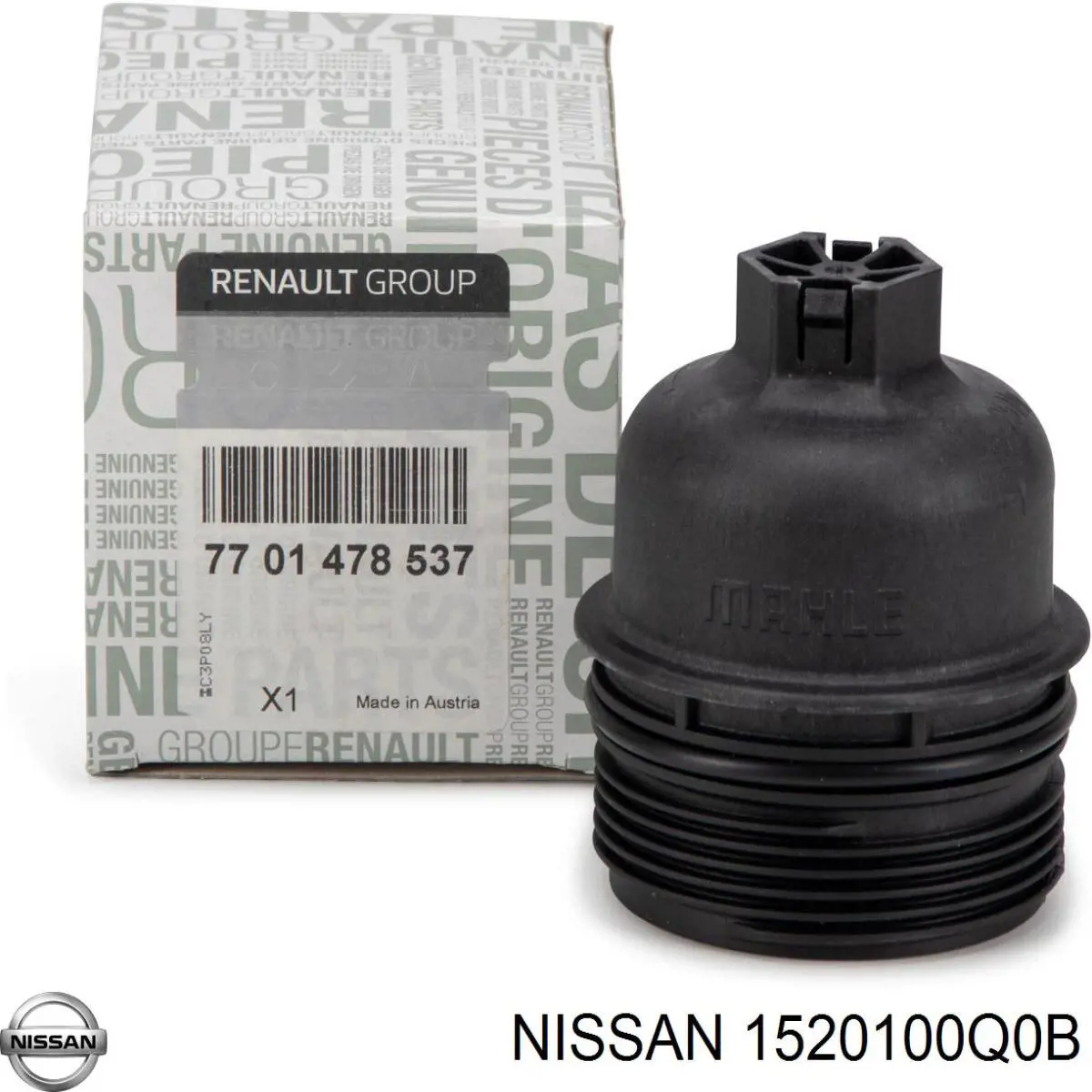 Do koszyka 6000616624 Fiat/Alfa/Lancia Pokrywa filtra oleju