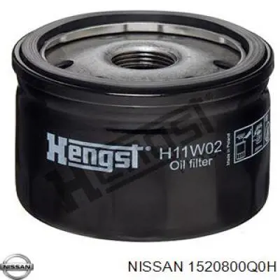 Filtr oleju Nissan/Infiniti 1520800Q0H cena, od 7,30 USD
