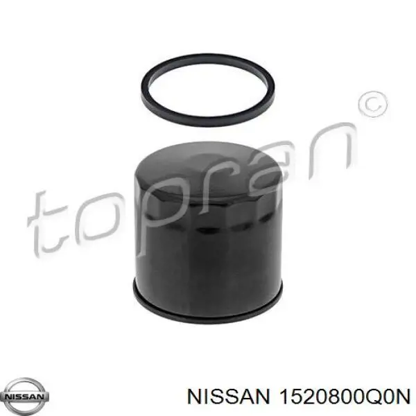 Filtr oleju Nissan/Infiniti 1520800Q0N