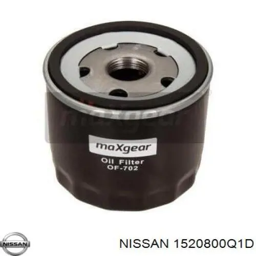 Do koszyka 1520800Q1D Nissan/Infiniti Filtr oleju