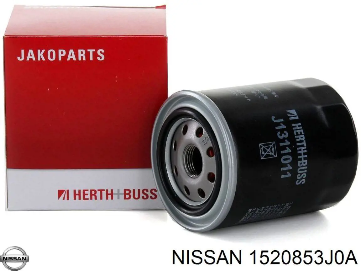 Do koszyka 1520853J0A Nissan/Infiniti Filtr oleju