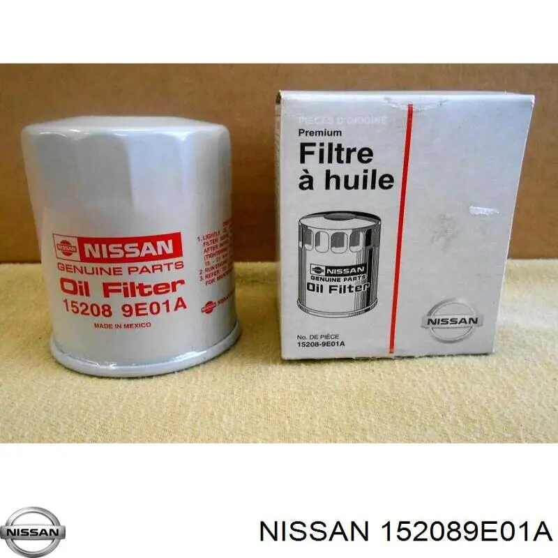 Filtr oleju 152089E01A Nissan/Infiniti