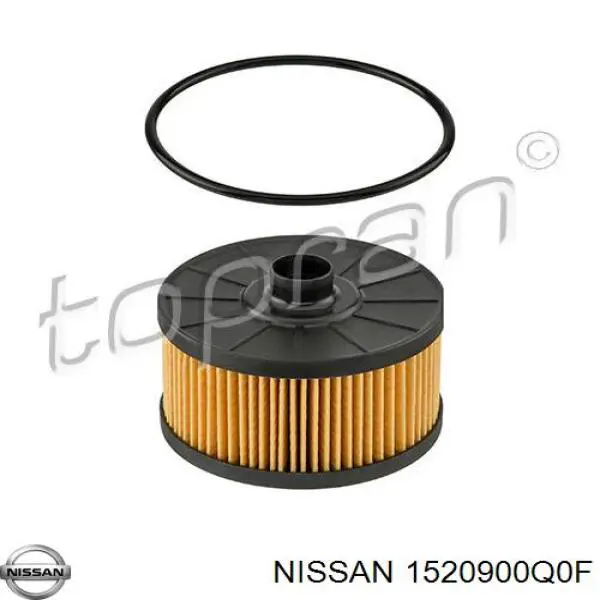Filtr oleju Nissan/Infiniti 1520900Q0F cena, od 9,13 USD