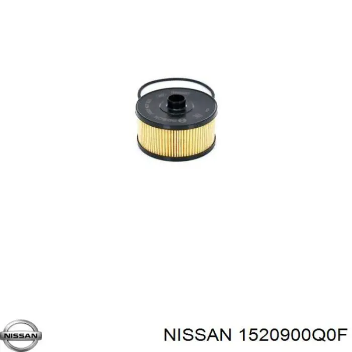 Do koszyka 1520900Q0F Nissan/Infiniti Filtr oleju