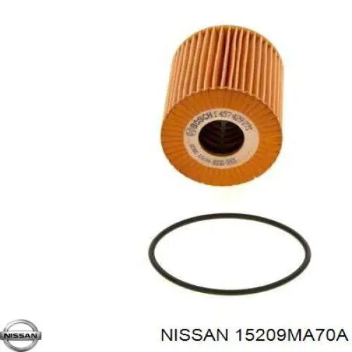Filtr oleju Nissan/Infiniti 15209MA70A cena, od 7,53 USD
