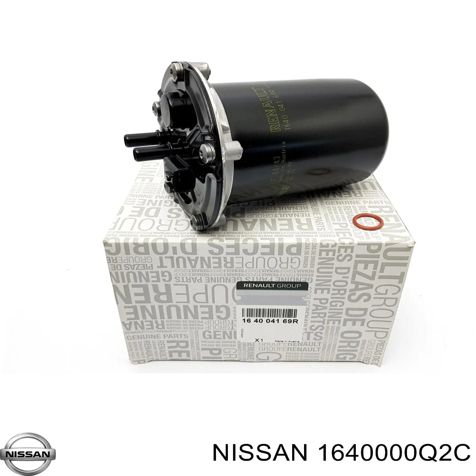 Do koszyka 1640000Q2C Nissan/Infiniti Filtr paliwa