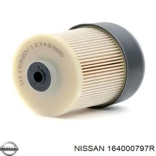 164000797R Nissan filtr paliwa