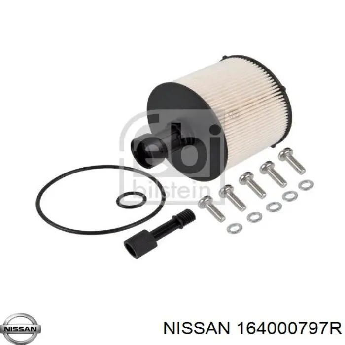 Do koszyka 164000797R Nissan/Infiniti Filtr paliwa