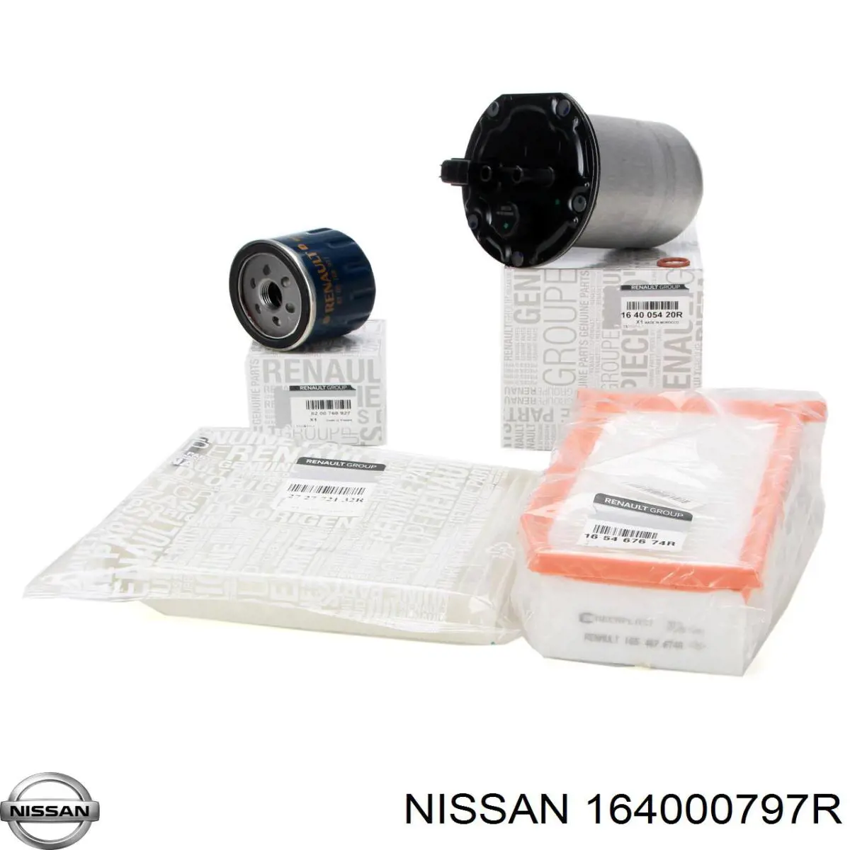 Filtr paliwa Nissan/Infiniti 164000797R cena, od 24,74 USD