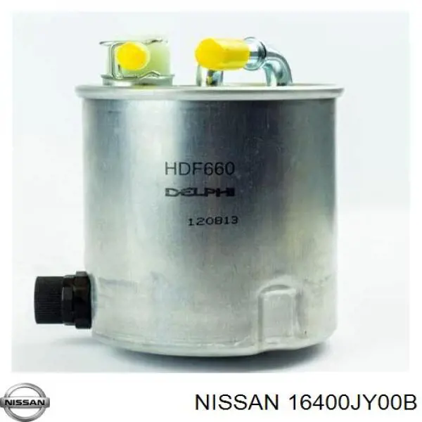Do koszyka 16400JY00B Nissan/Infiniti Filtr paliwa