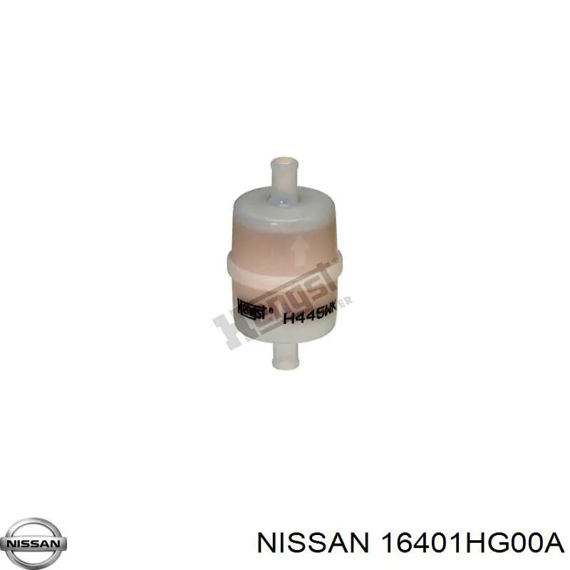 Do koszyka 16401HG00A Nissan/Infiniti Filtr paliwa
