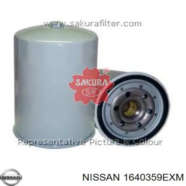 1640359EXM Nissan/Infiniti Filtr paliwa