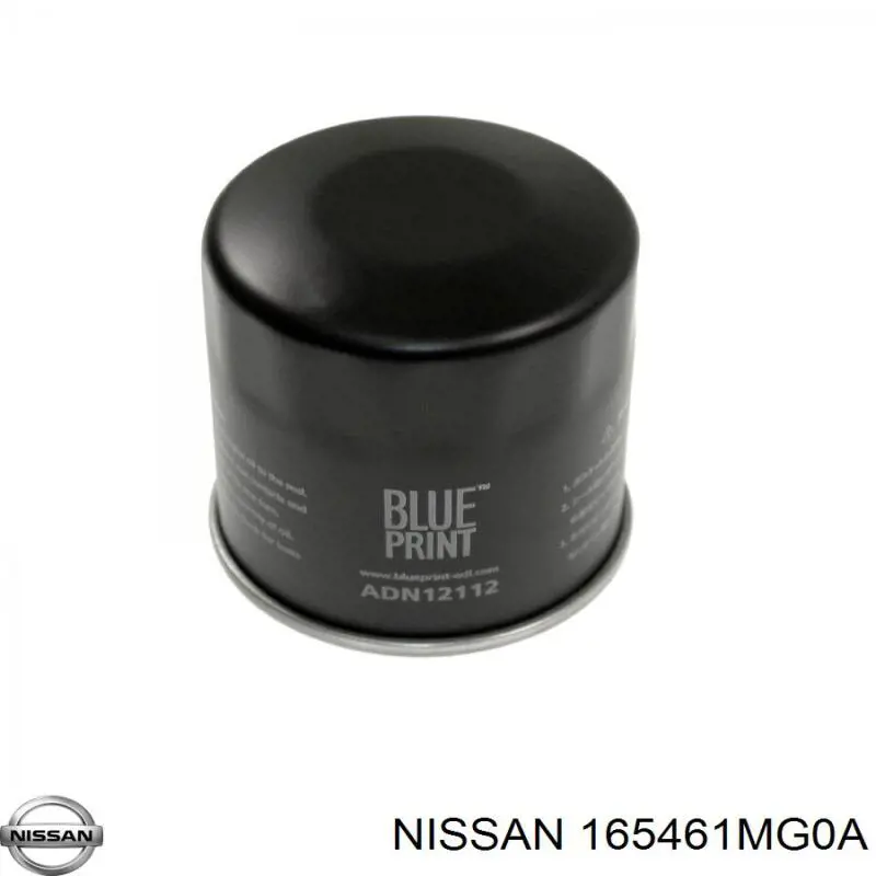 165461MG0A Nissan filtr powietrza