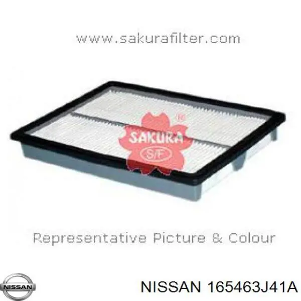 165463J41A Nissan/Infiniti Filtr powietrza