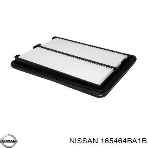 Do koszyka 165464BA1B Nissan/Infiniti Filtr powietrza