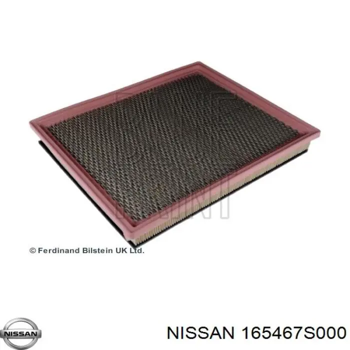 Filtr powietrza Nissan/Infiniti 165467S000 cena, od 9,85 USD