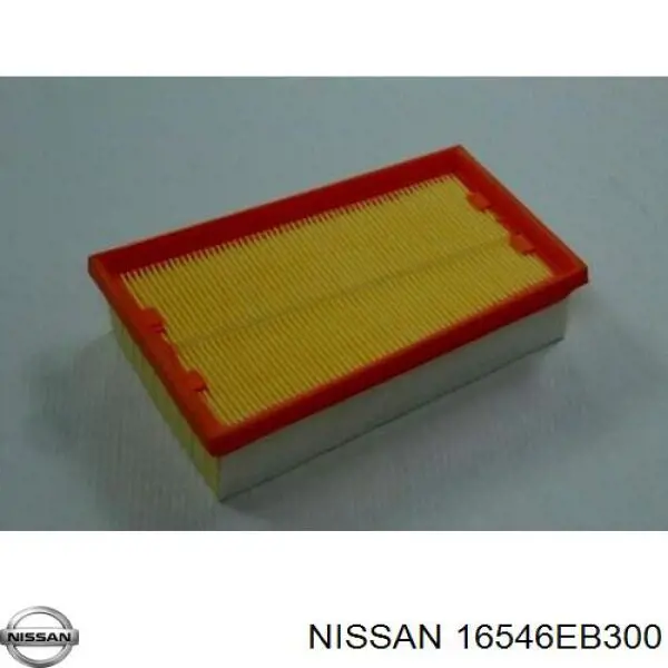 Do koszyka 16546EB300 Nissan/Infiniti Filtr powietrza