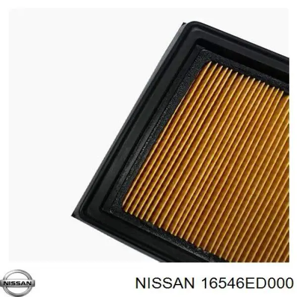 Do koszyka 16546ED000 Nissan/Infiniti Filtr powietrza