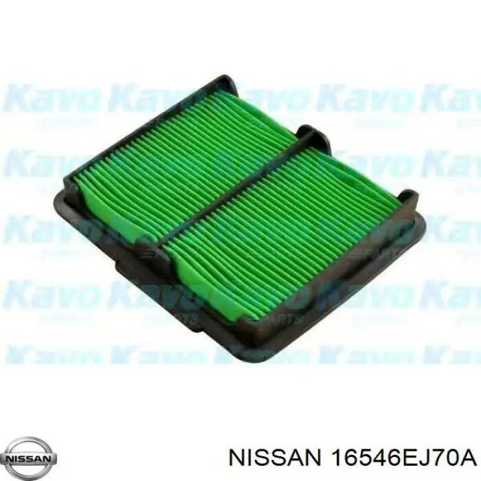 16546EJ70A Nissan/Infiniti Filtr powietrza