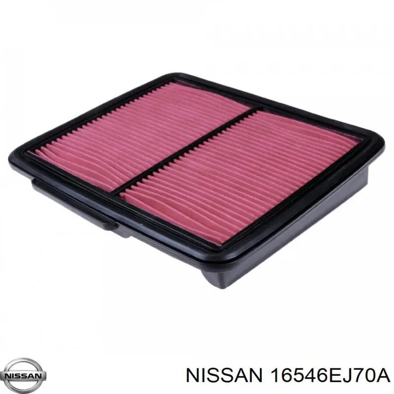 Do koszyka 16546EJ70A Nissan/Infiniti Filtr powietrza
