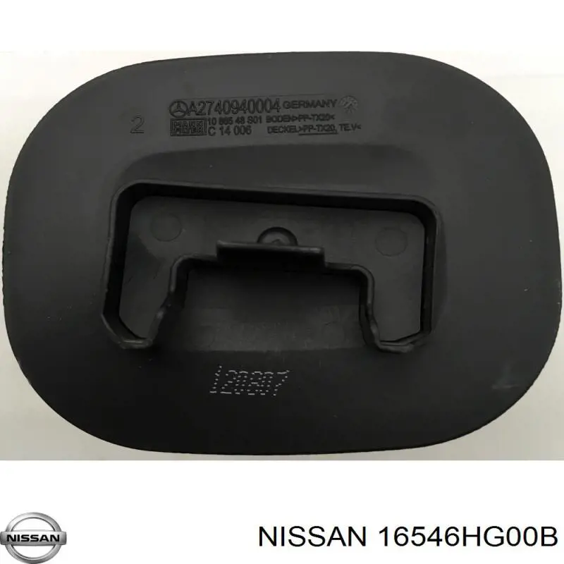 Do koszyka 16546HG00B Nissan/Infiniti Filtr powietrza
